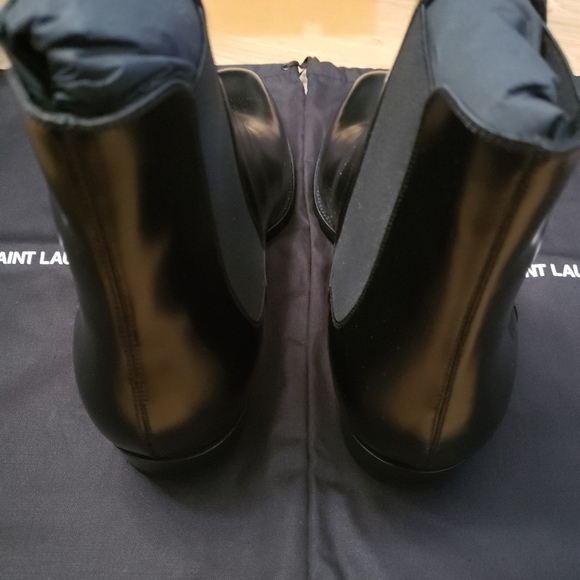 Saint Laurent Mens Wyatt 30 Chelsea Boots size 42 1/2 NEW - Picture 4 of 13